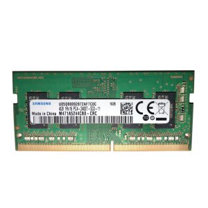 رم لپ تاپ DDR4 تک کاناله 2400 مگاهرتز CL19 سامسونگ مدل SODIMM ظرفیت 4 گیگابایت