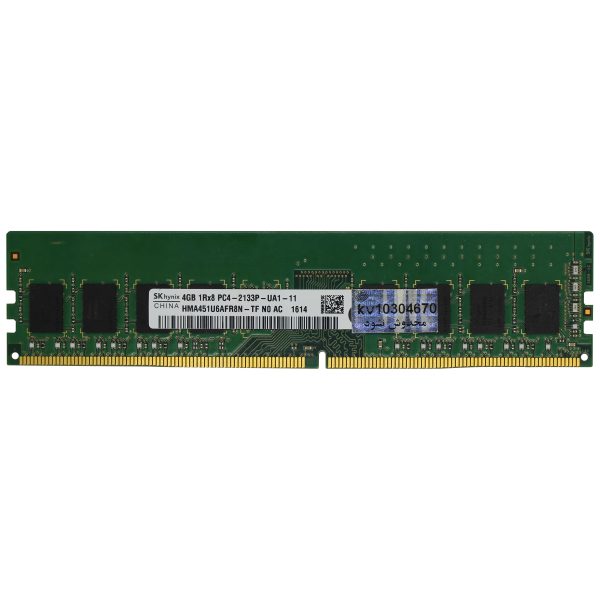 رم دسکتاپ DDR4 تک کاناله 2133 مگاهرتز CL15 اس کی هاینیکس مدل HMA ظرفیت 4 گیگابایت